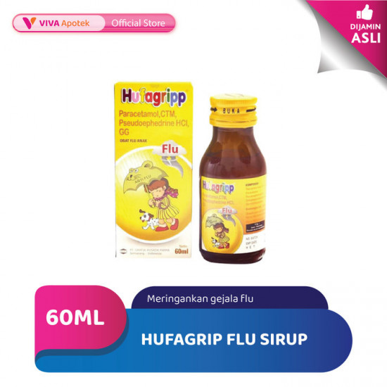 Hufagrip Flu Kuning Sirup 60 Ml