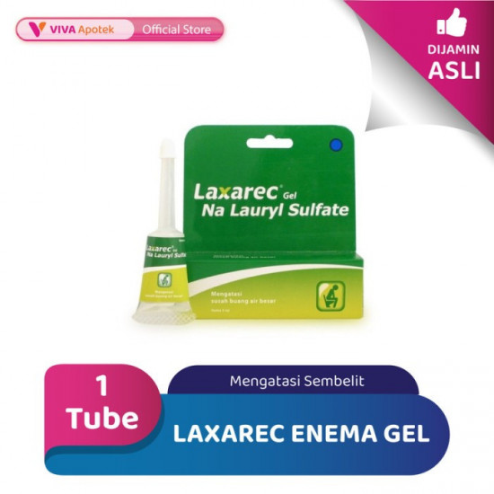 Laxarec Enema Gel Untuk Mengatasi Sembelit Ml Tube