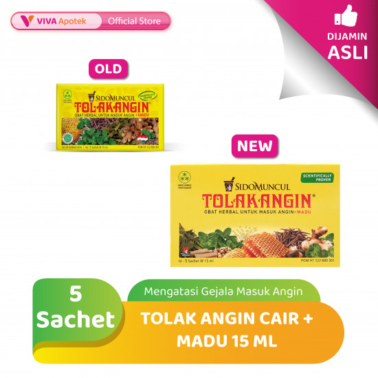 Tolak Angin Cair Madu Ml Box Sachet