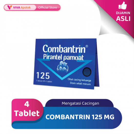 Combantrin 125 mg (4 Tablet)