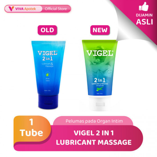Vigel 2in1 Gel Pelumas pada Organ Intim with Massage (125 Gram) Vigel 2in1 Gel Pelumas pada Organ Intim with Massage (125 Gram)