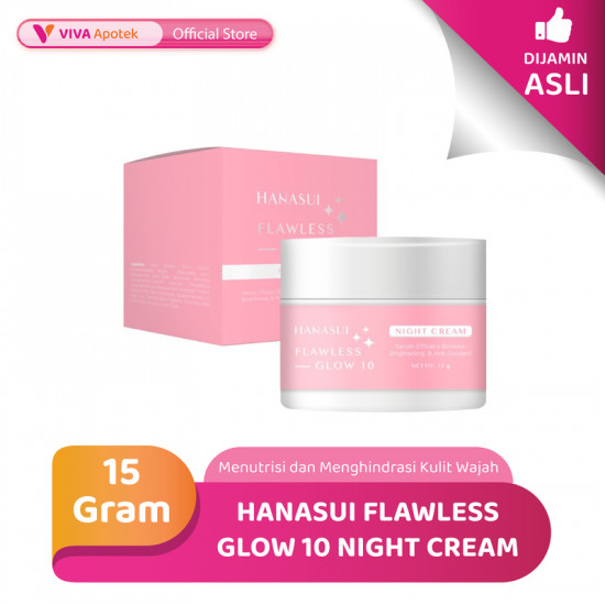 Hanasui Flawless Glow Night Cream Gram