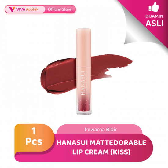 Hanasui Mattedorable Lip Cream Kiss Pcs